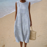 Québec | Comfortable Sleeveless Summer Dress