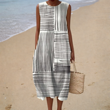 Almha | Comfortable Sleeveless Summer Dress