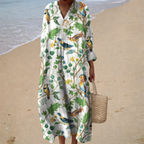 Pádraigín | Flattering Printed Summer Dress