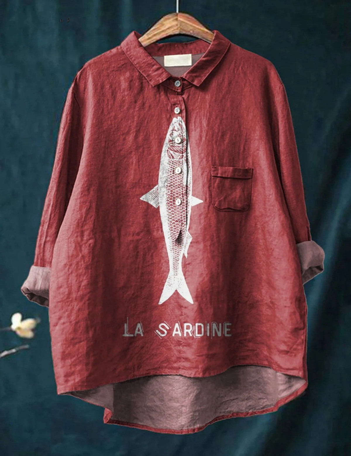 Rose | Printed Relaxed T-Shirt