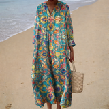 Meabh | Flattering Printed Summer Dress