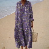 Muireann | Flattering Printed Summer Dress