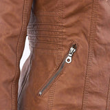 Leni | Leather Biker Jacket