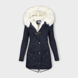 Ivara - Waterproof Winter Jacket with Faux Fur Lining