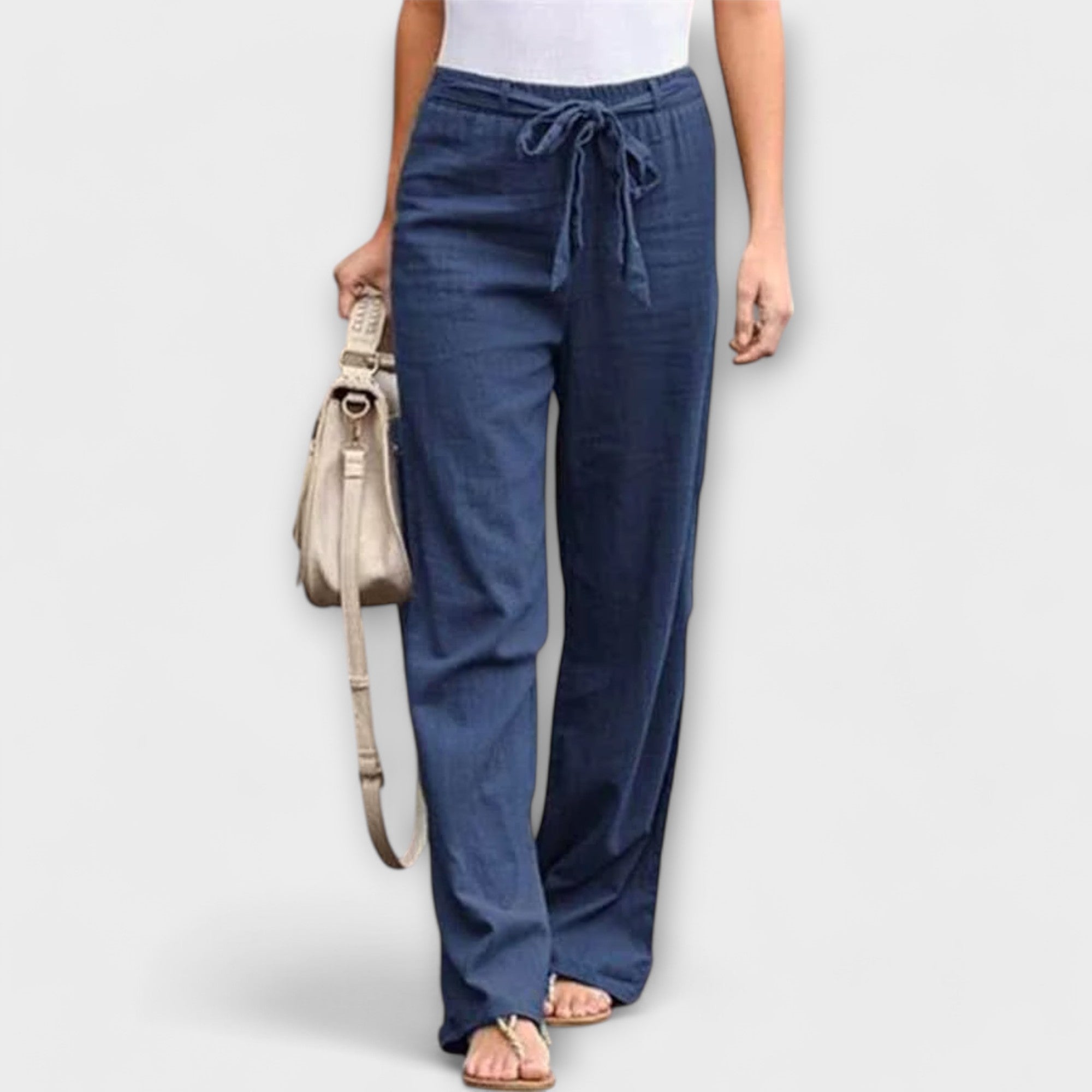 Loreen – Light Linen Trousers